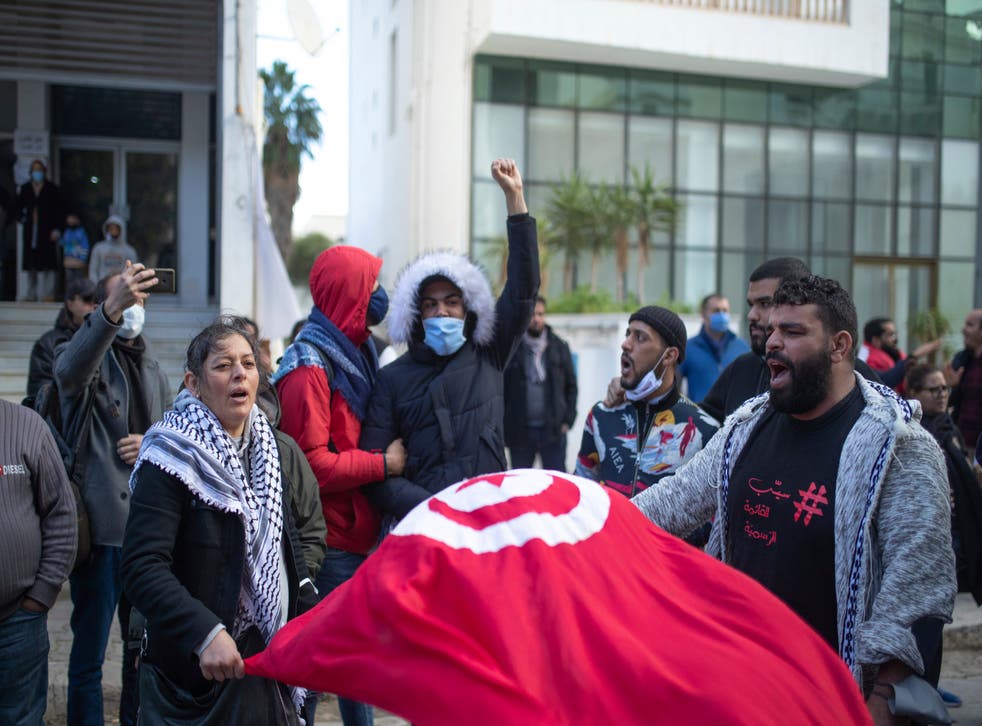 TUNEZ PROTESTAS