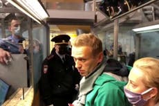 UK calls for Navalny’s immediate release after ‘appalling’ arrest
