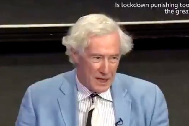 <p>Jonathan Sumption made a series of controversial remarks about the value of a life on BBC One’s ‘The Big Questions’</p>