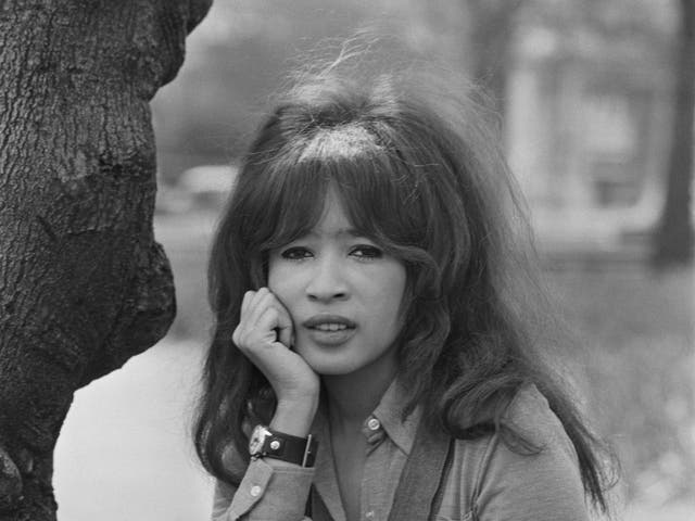 Ronnie Spector, of the Ronettes, in April 1971
