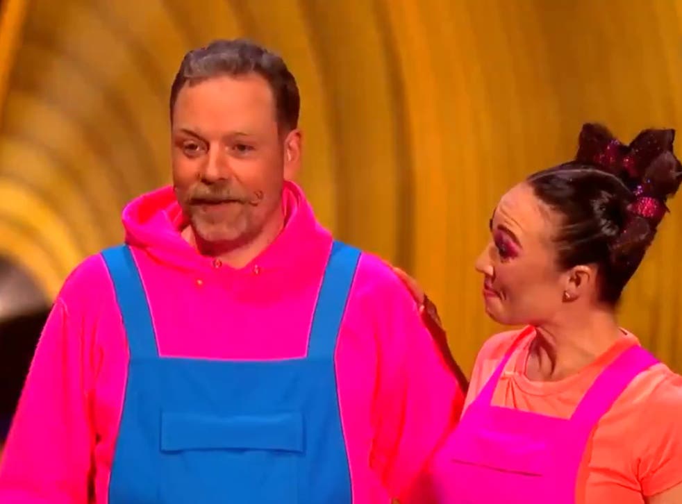 Rufus Hound on Dancing on Ice