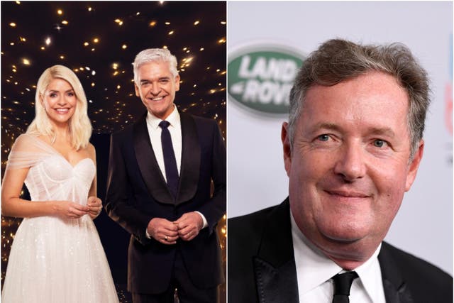 Holly Willoughby and Phillip Schofield on Dancing on Ice, and Piers Morgan