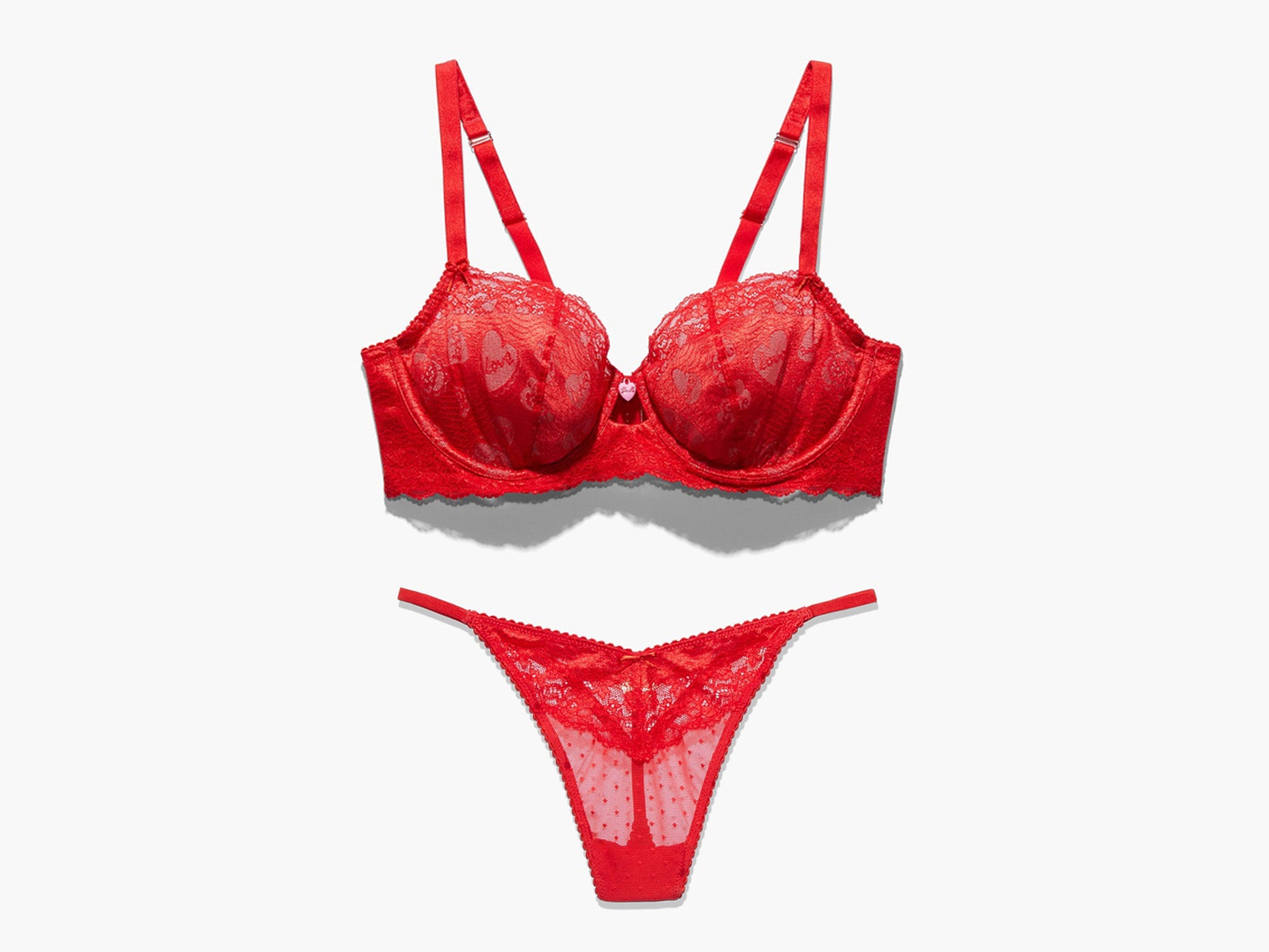 valentine bra sets