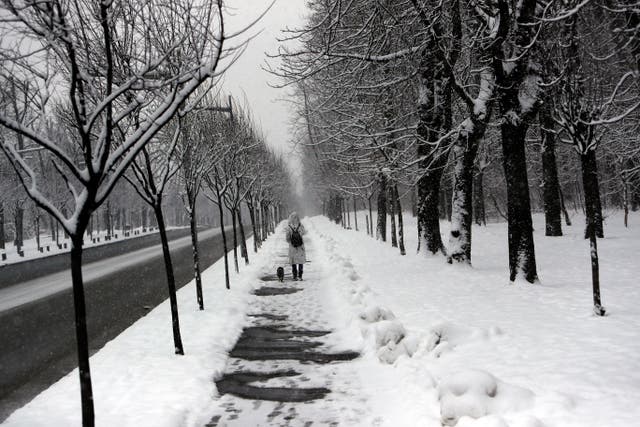 EUROPA TORMENTA INVERNAL