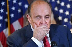 Giuliani now says he won’t be serving on Trump’s impeachment team