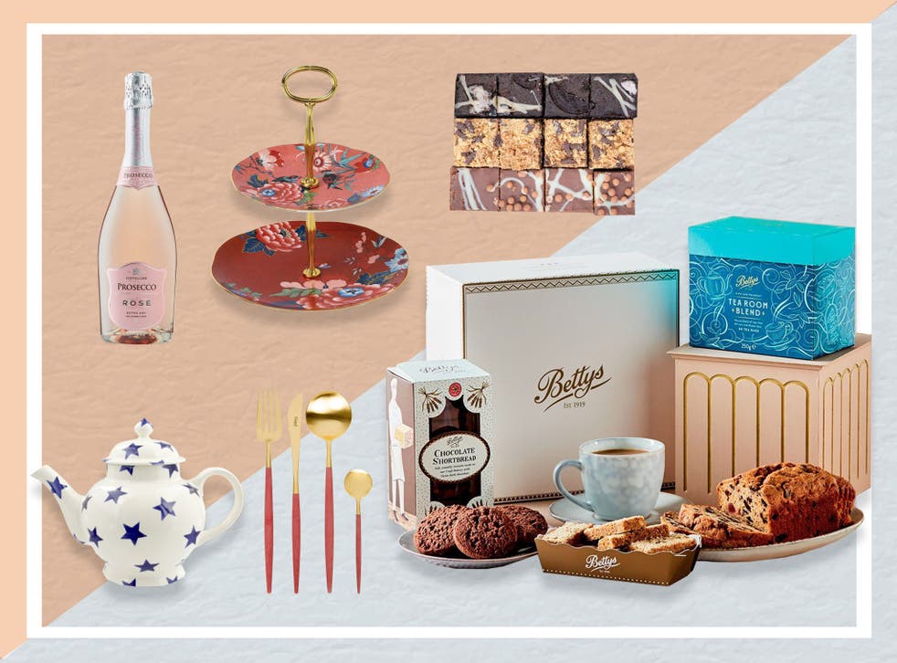 Afternoon Tea Delivery Uk Hampers Brownies And Prosecco The Independent