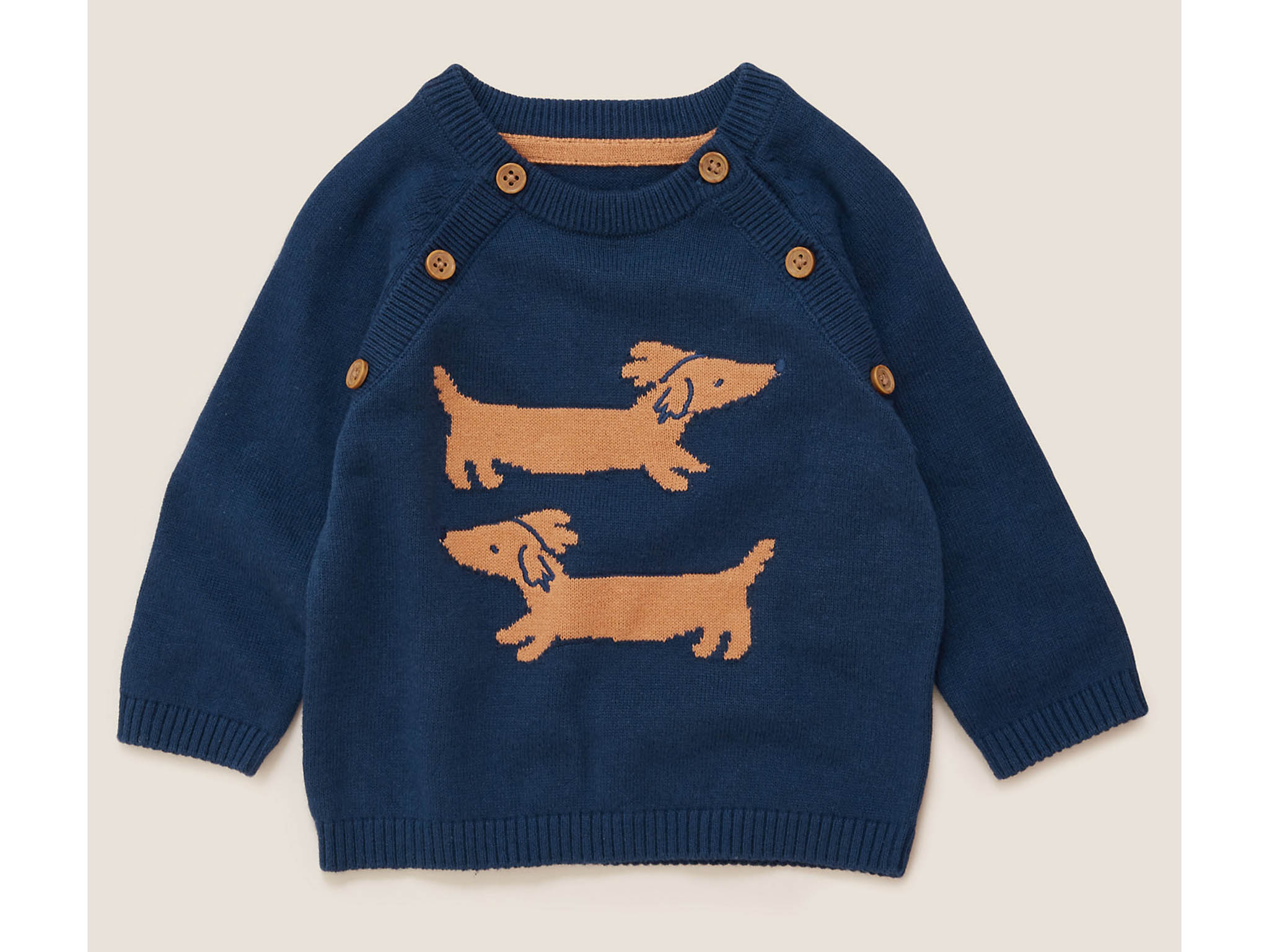 Pure Cotton Knitted Dog Jumper, IndyBest, Marks and Spencer.jpg