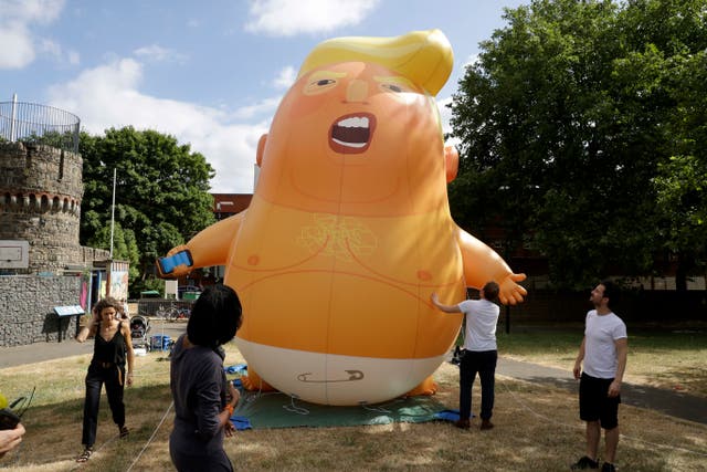 Britain Trump Baby Blimp