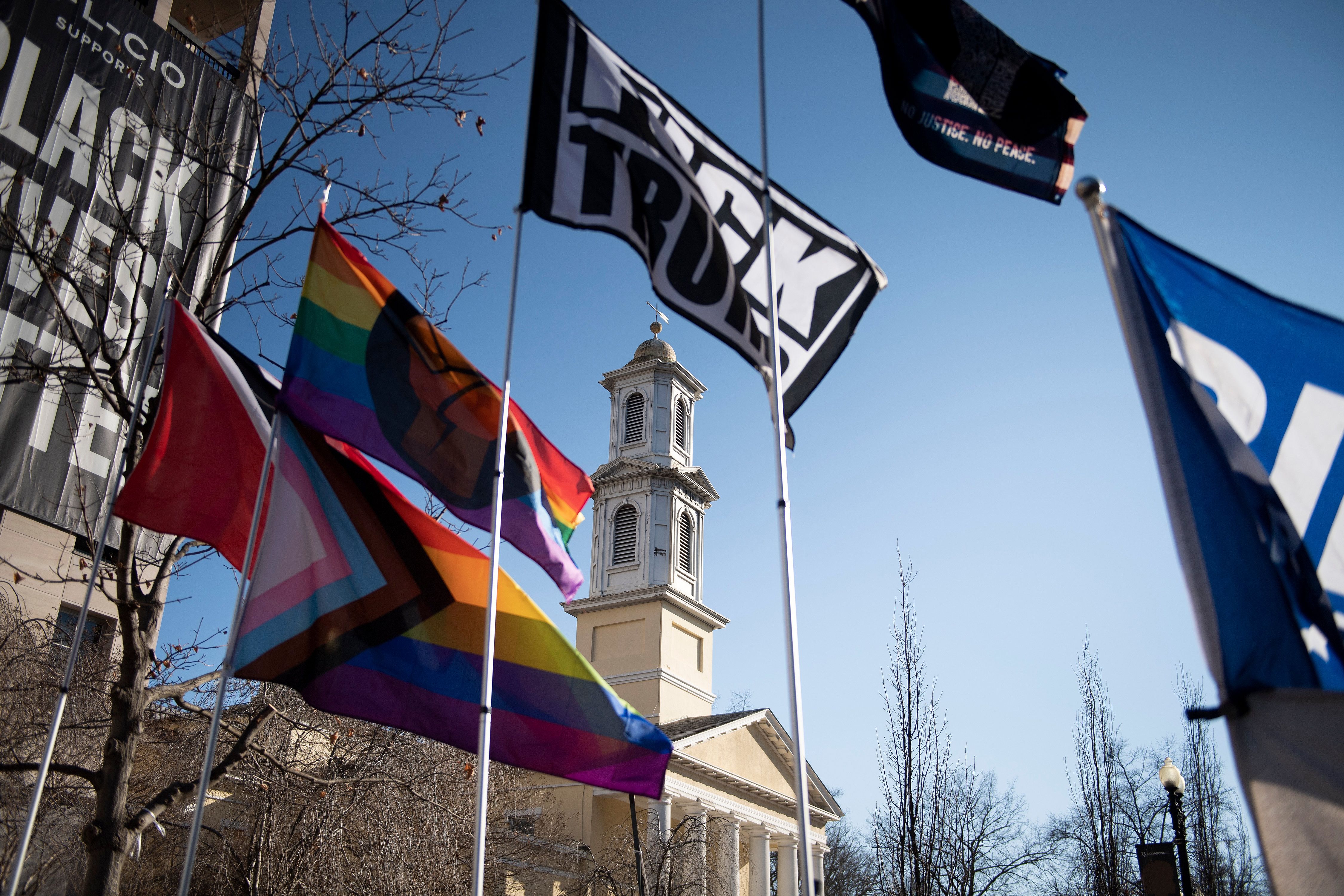 Black Lives Matters protesters have maintained presence near White House