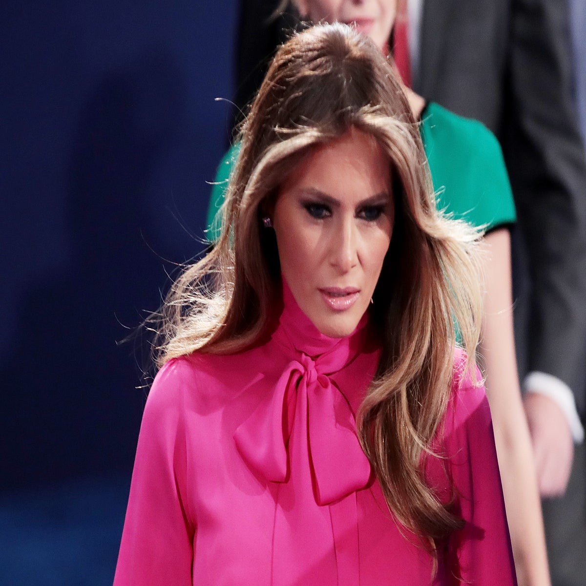 Melania Trump Italy dress undermines POTUS made America tweet