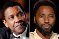 Denzel Washington moved to verge of tears after praise from his son