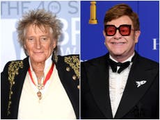 Rod Stewart says feud with Elton John has come to an end