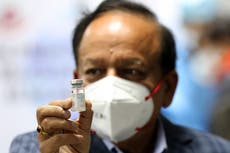 Those with medical conditions asked not to get Indian homegrown jab