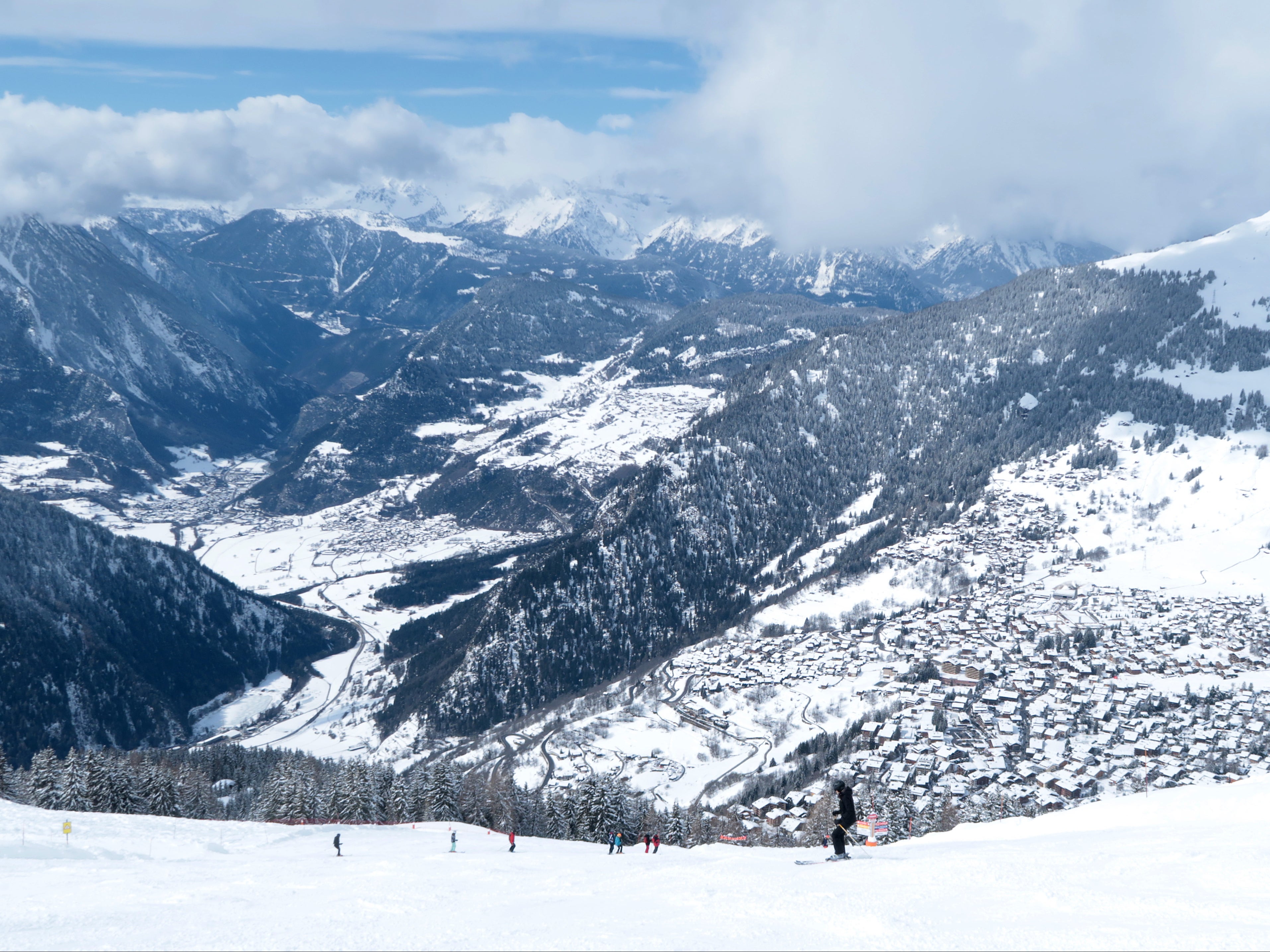 <p>Holidays to Verbier, Switzerland, are off the table </p>