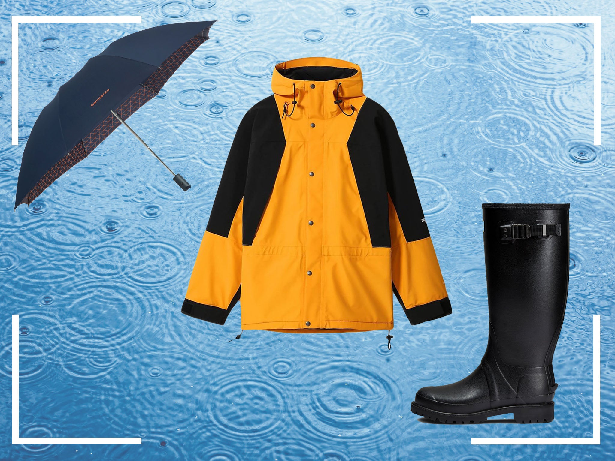 Stay dry and warm with GORE-TEX