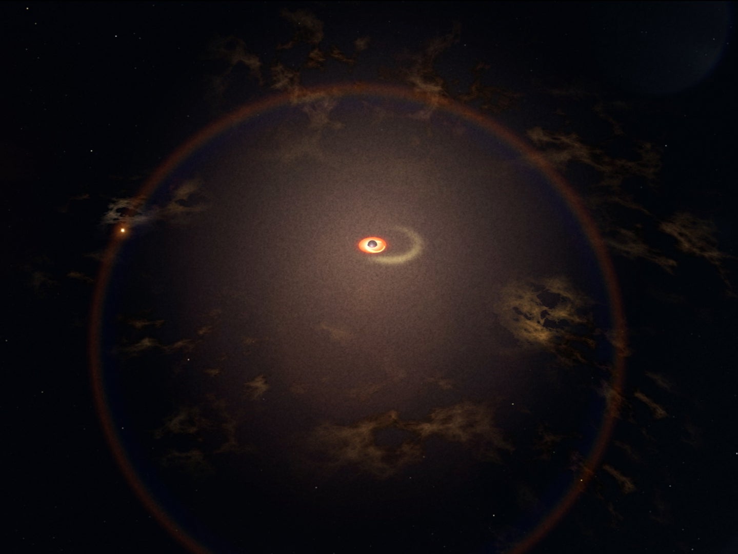 A galaxy is mysteriously shooting flares out every 114 days – and Nasa is investigating