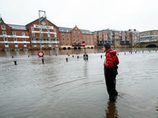 Flood sirens sound as north braces itself for risk of deluge