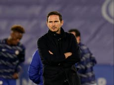 Lampard’s inexperience glares with lacklustre Chelsea lost for ideas