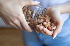 Eating nuts in your forties could cut dementia risk in later life, study finds
