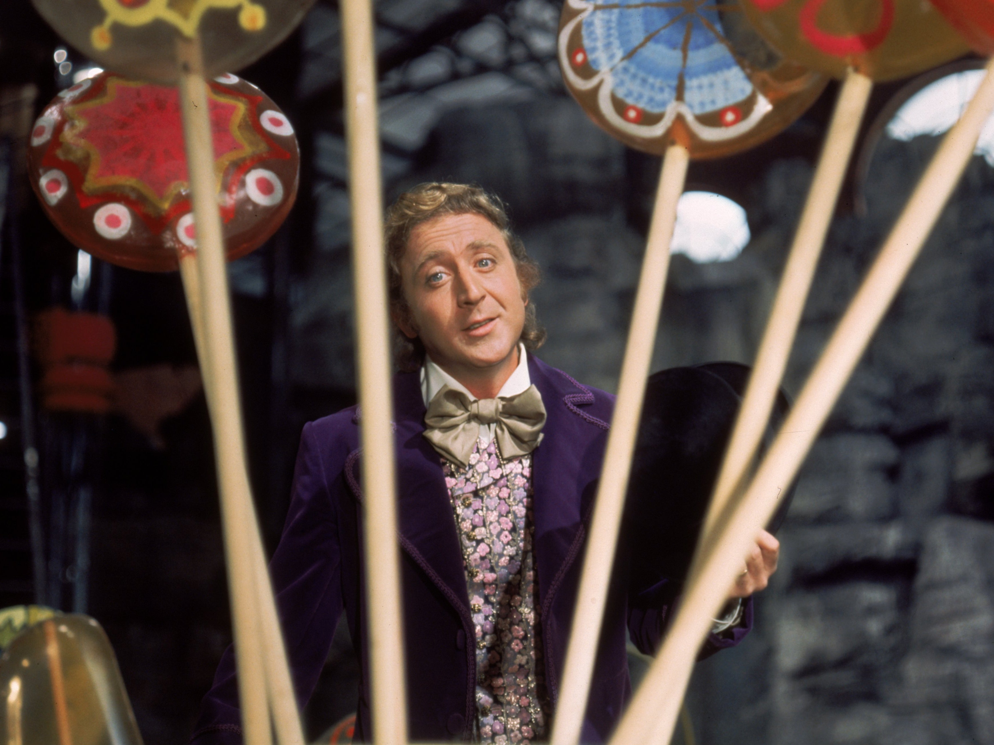 Gene Wilder in Willy Wonka and the Chocolate Factory