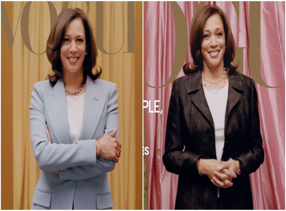 Vogue To Print Alternative Kamala Harris Cover Following Online Backlash The Independent
