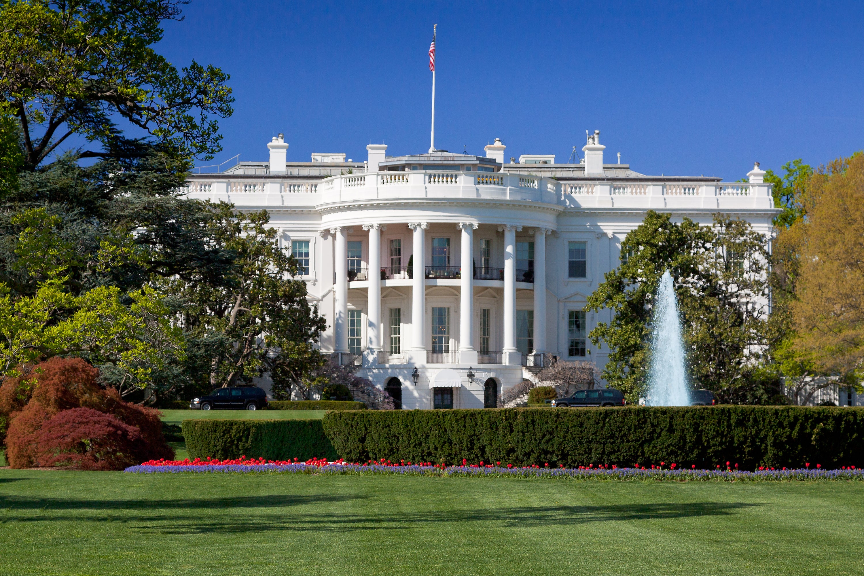 White House Fence Construction - The White House and President's Park (U.S.  National Park Service)