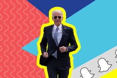 Joe Biden’s new Snapchat lens lets supporters attend virtual inauguration as they are banned from real one