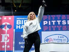 Lady Gaga to sing national anthem as Biden is sworn in as US president