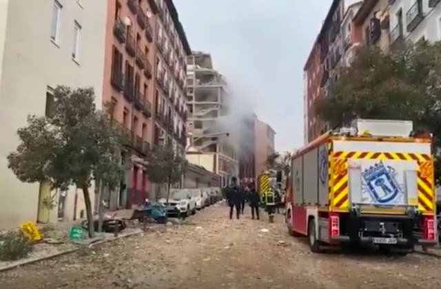 Spain Madrid Explosion