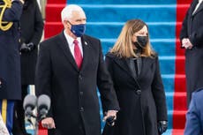 Pence attends Biden inauguration after skipping Trump’s farewell event