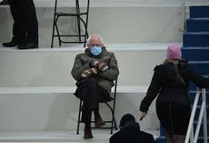 Bernie Sanders fans go wild over his mittens at Biden inauguration