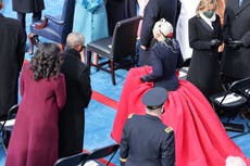 Lady Gaga praises Michelle Obama at Biden’s inauguration