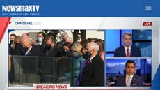 How ultra-right OANN and Newsmax covered the inauguration