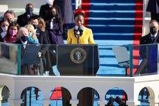 Hillary Clinton tells Biden’s inaugural poet to run for president amid wave of praise