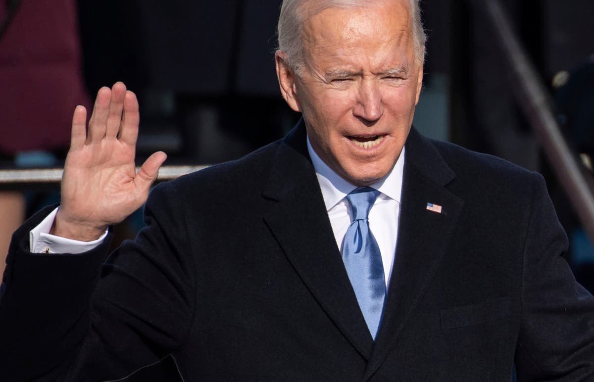 Biden rebukes Trump for falsehoods, pledges to be truthful