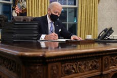 Biden already dismantling Trump’s legacy with 17 executive actions