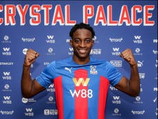 Crystal Palace complete signing of Mateta from Mainz