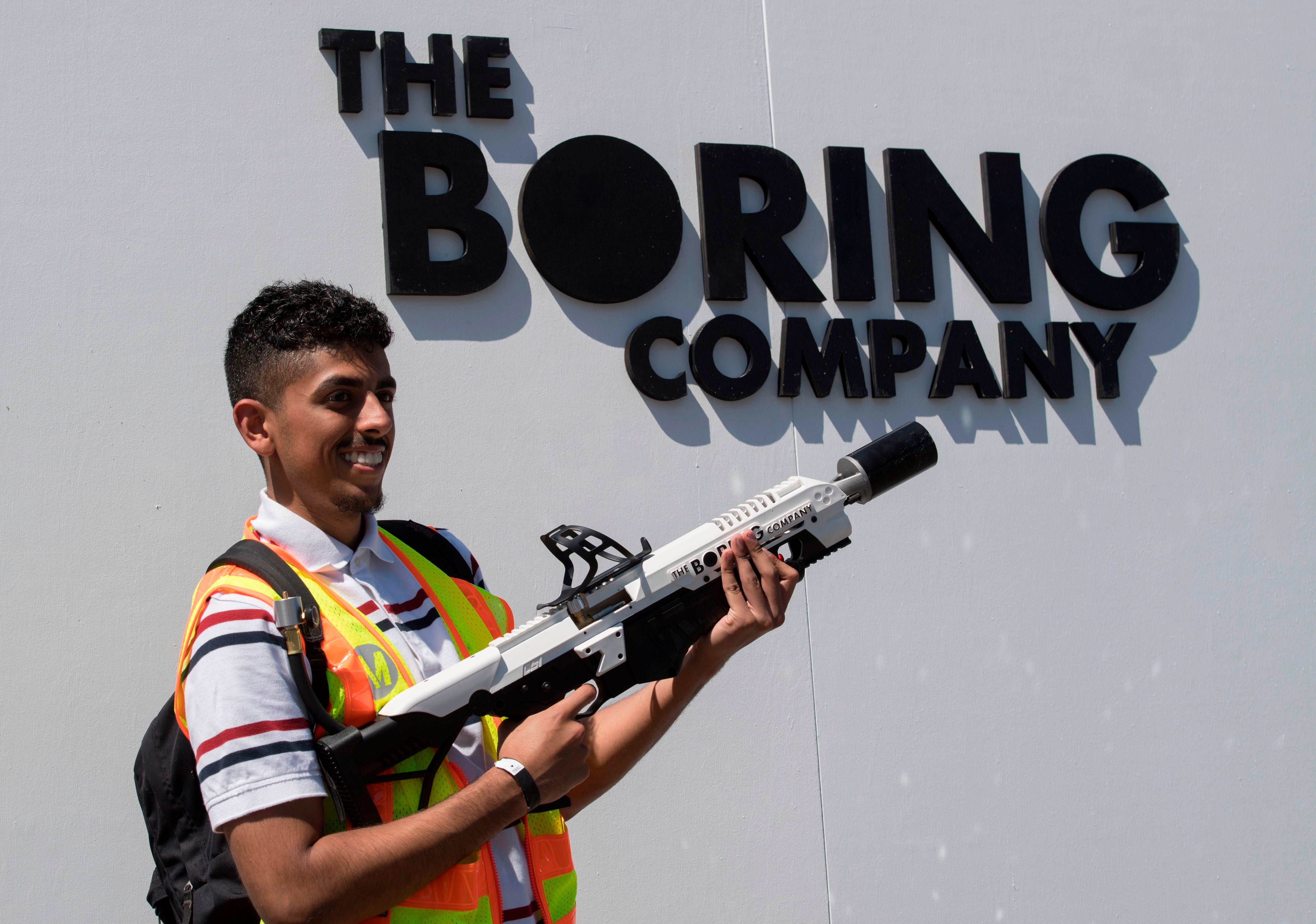 The Boring Company Not-a-Flamethrower  