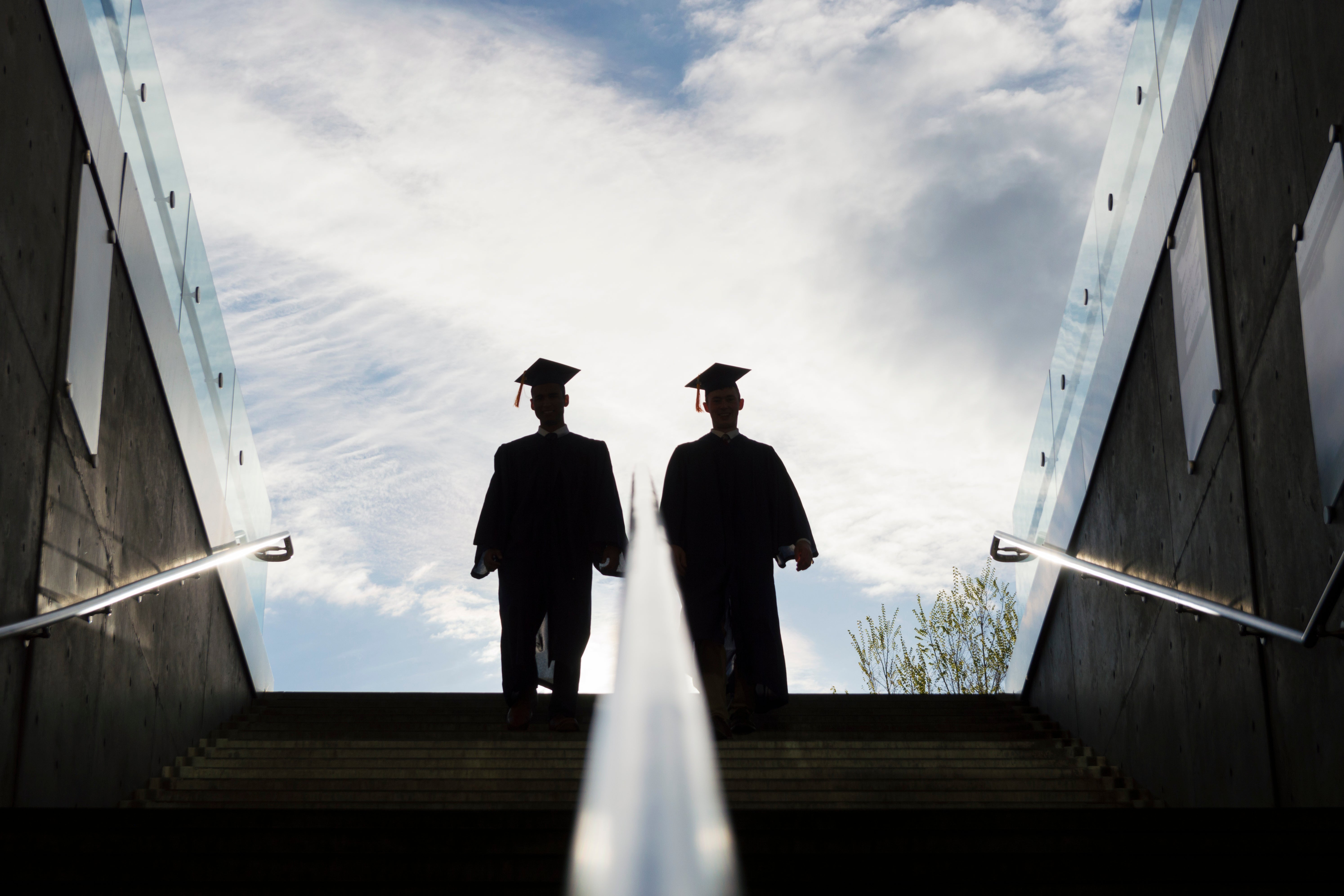 White British teenagers from former industrial towns and coastal towns are among those least likely to go to university, Office for Students says