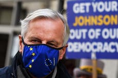 UK must ‘be very careful’, Barnier warns in Brexit diplomat row