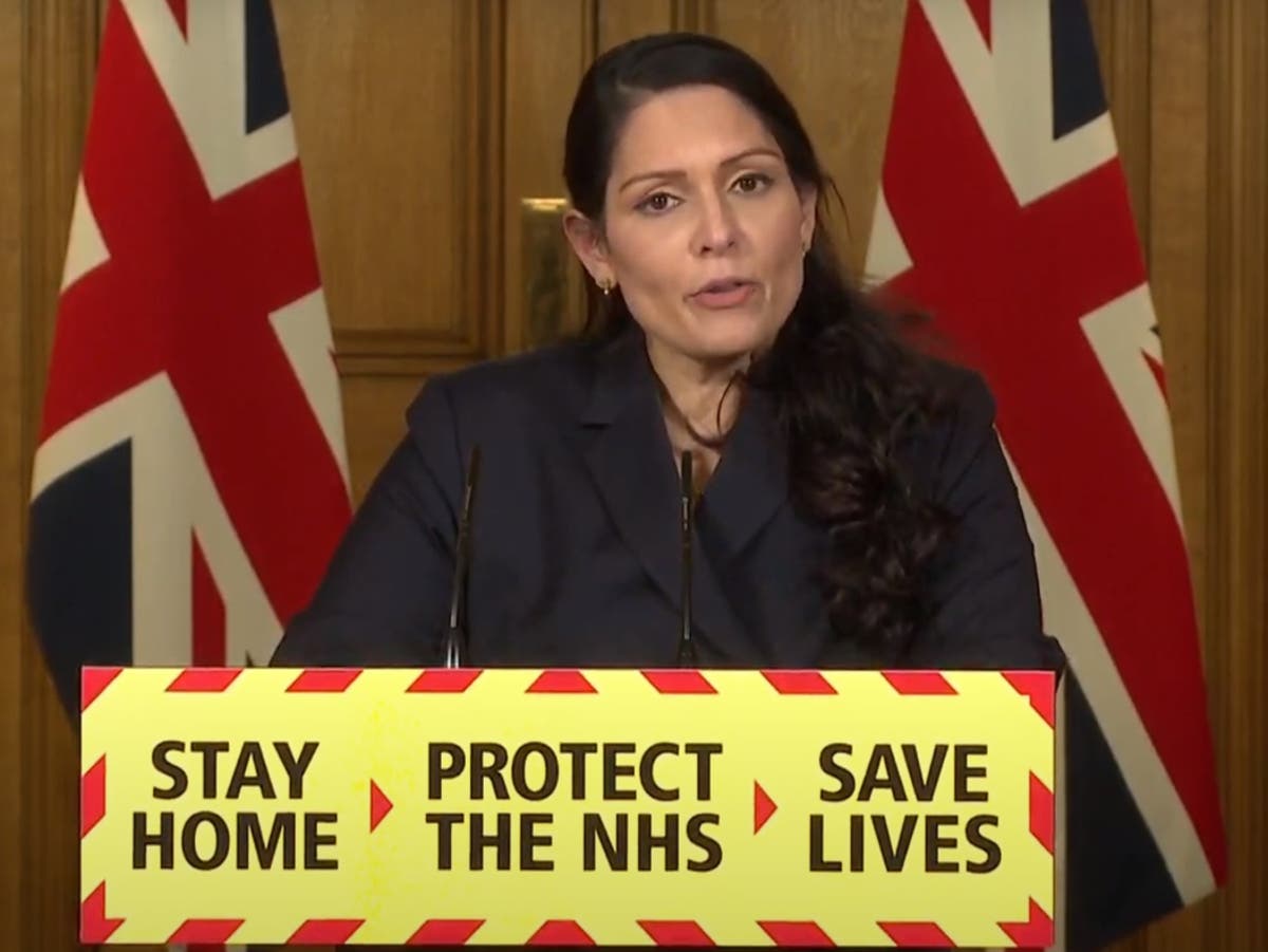 Pressure grows on Priti Patel over Black Lives Matter attack