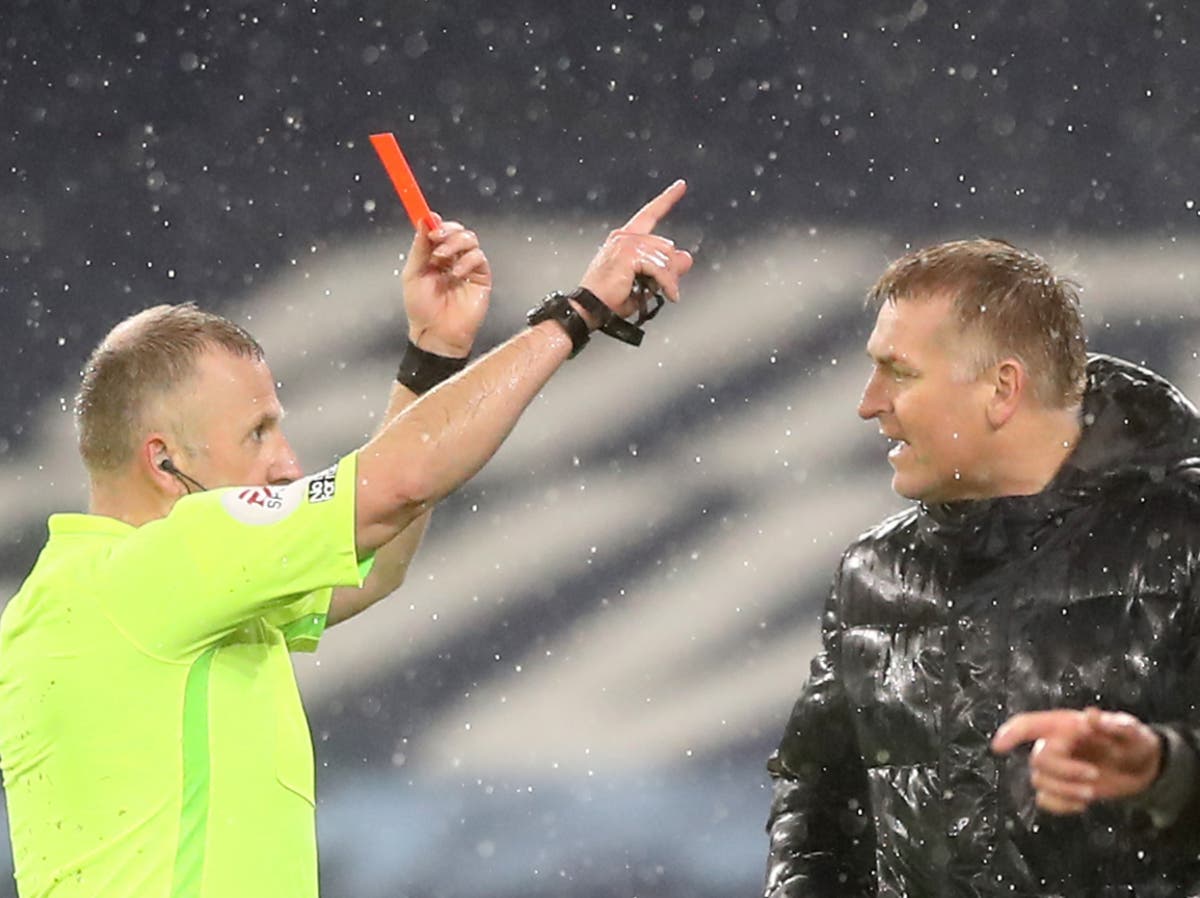 Aston Villa coach Dean Smith charged by FA after red card in Man City defeat