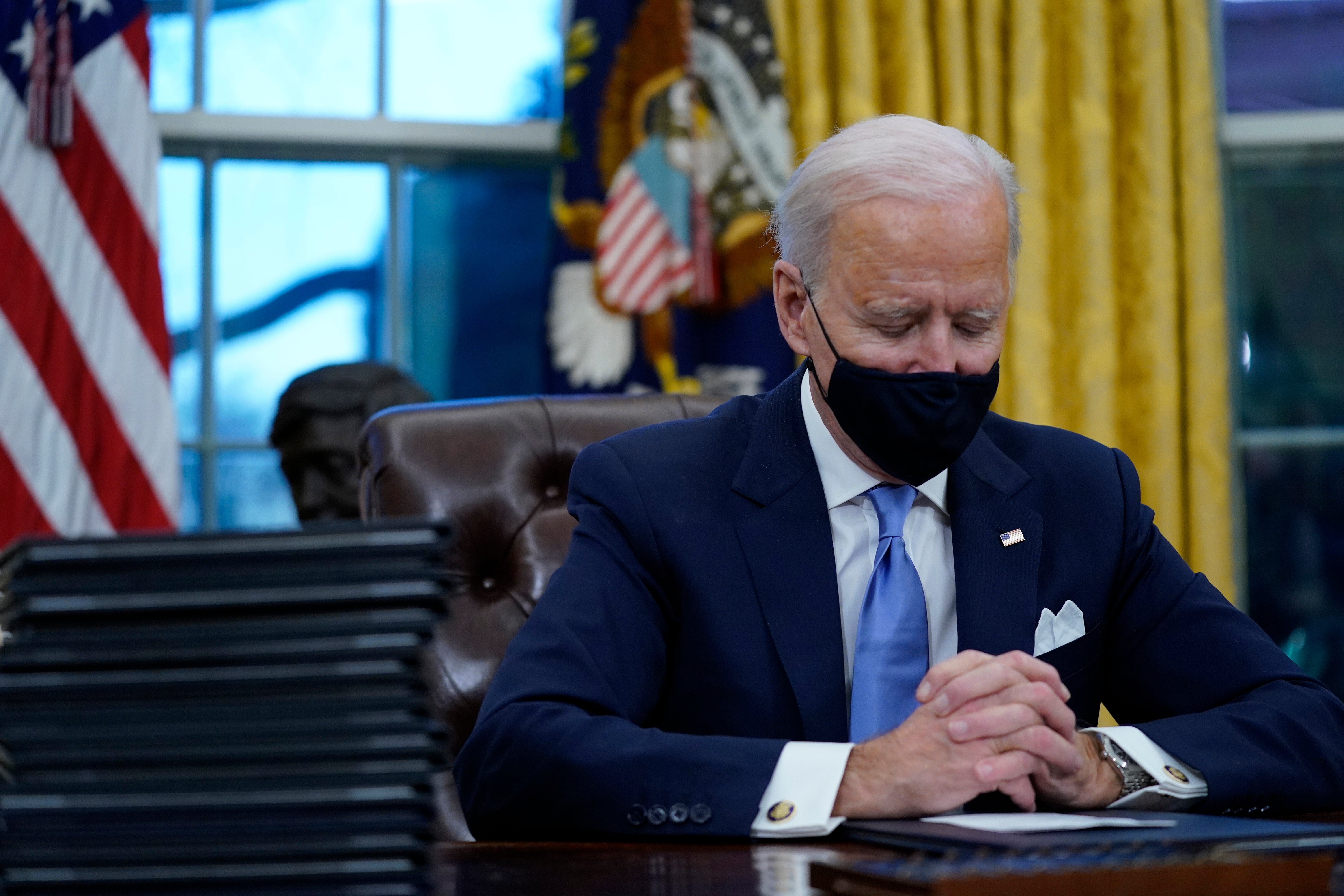 Signing a series of orders on his first day at Oval office, President Biden also passed an order to LGBTQ+ people from discrimination&nbsp;