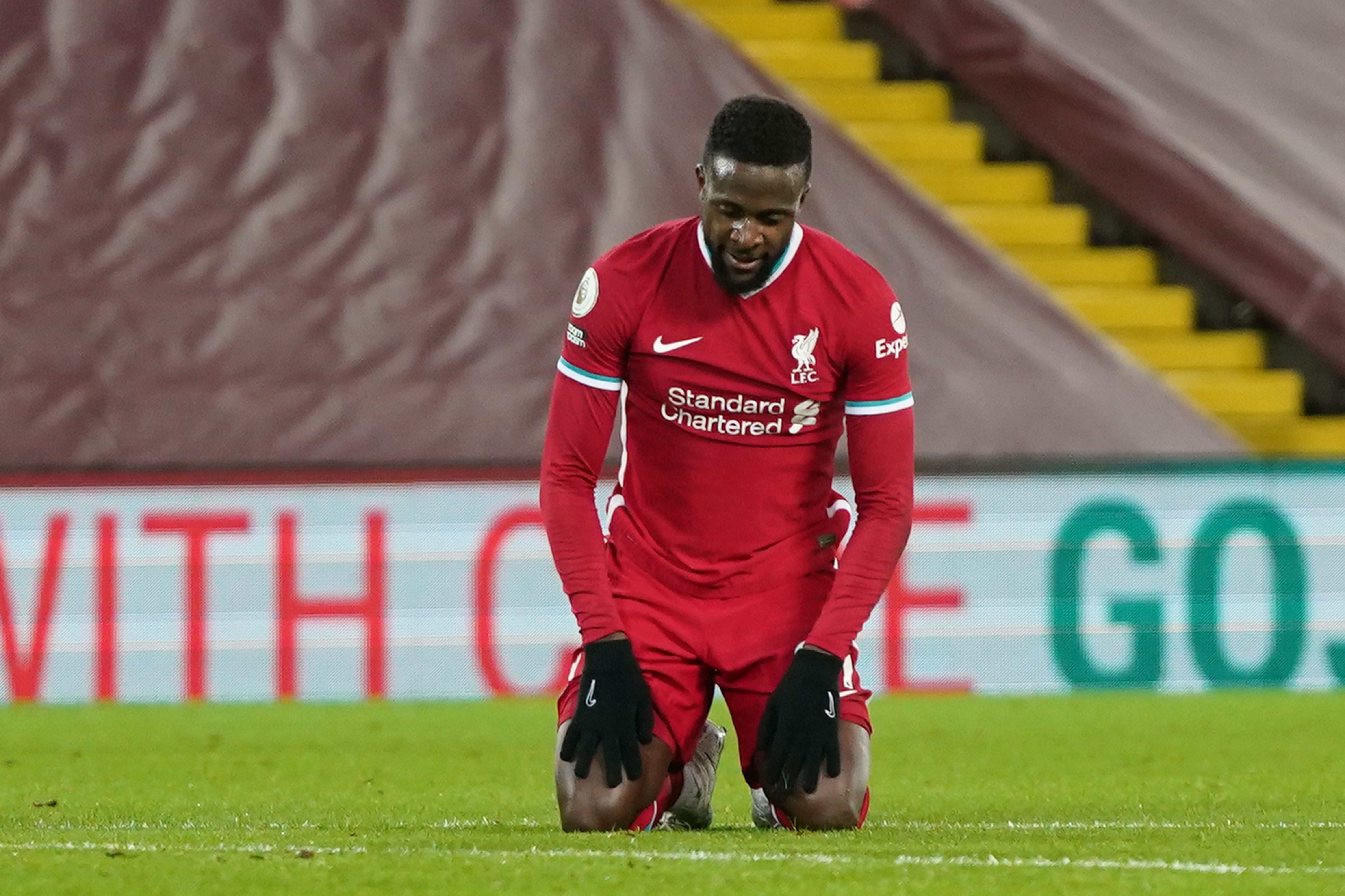 Divock Origi missed a fantastic one-on-one chance