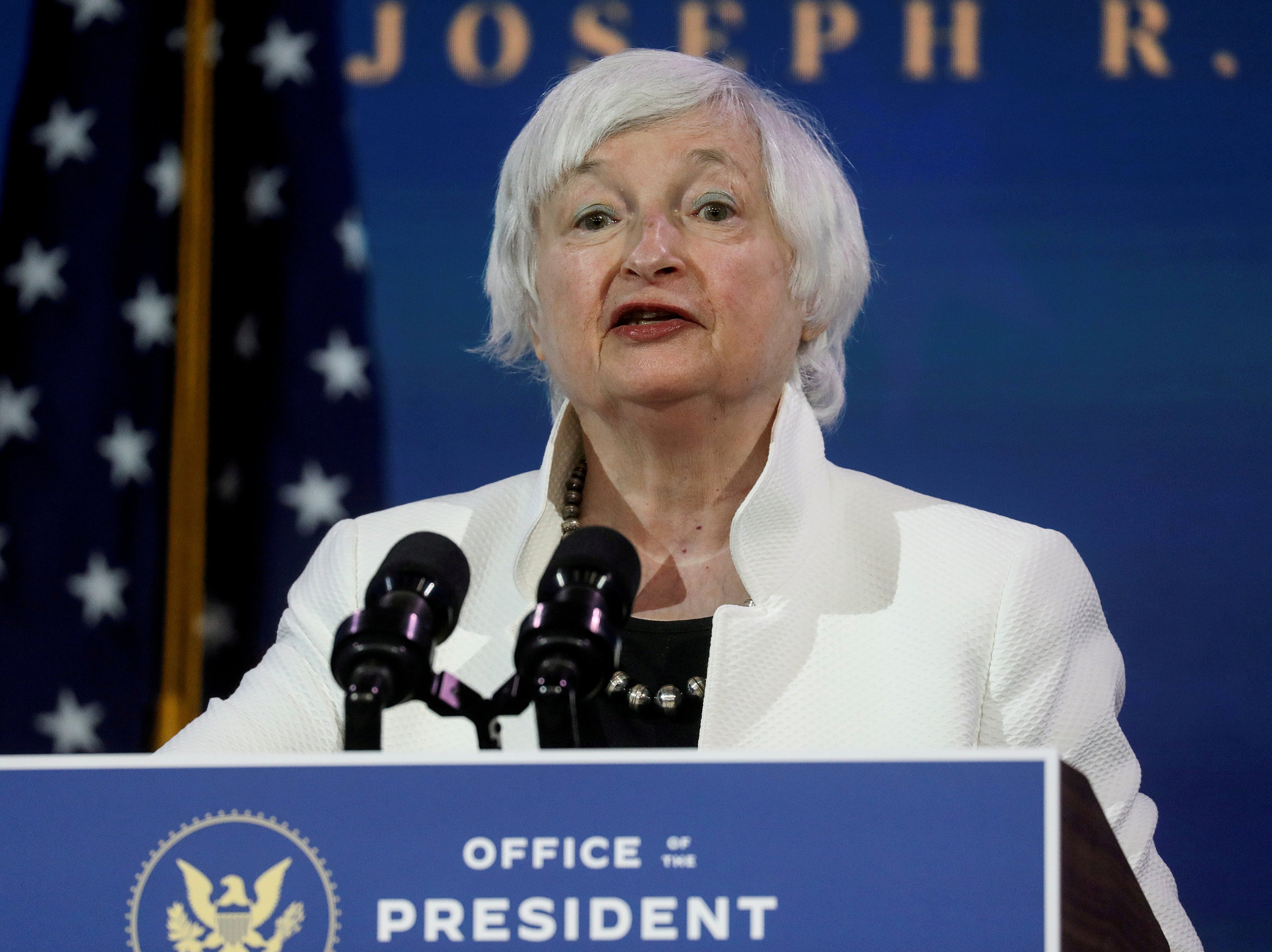 Janet Yellen, US president Joe Biden’s pick for Treasury secretary, has said the new administration will prioritise fixing the US economy before embarking on any new free trade agreements