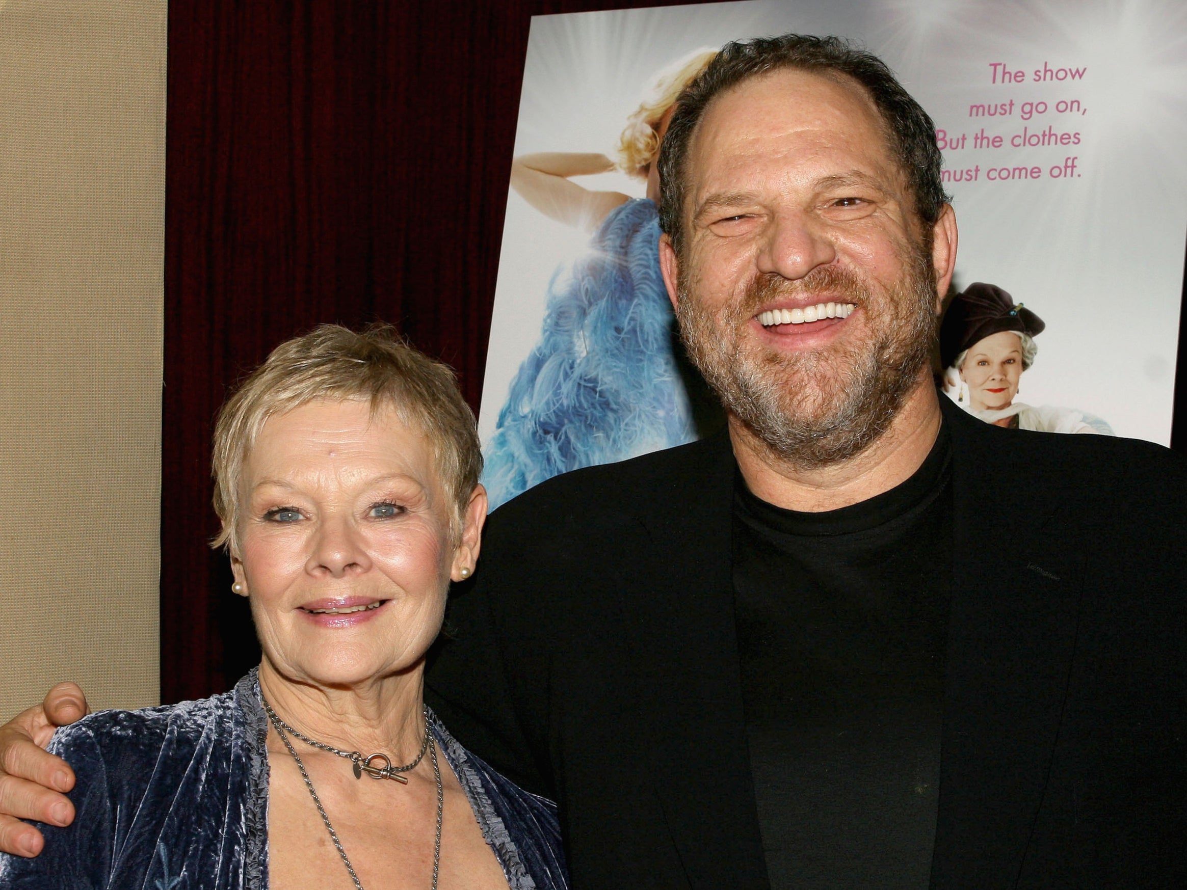 Judi Dench says Harvey Weinstein ‘was always charming’ with her