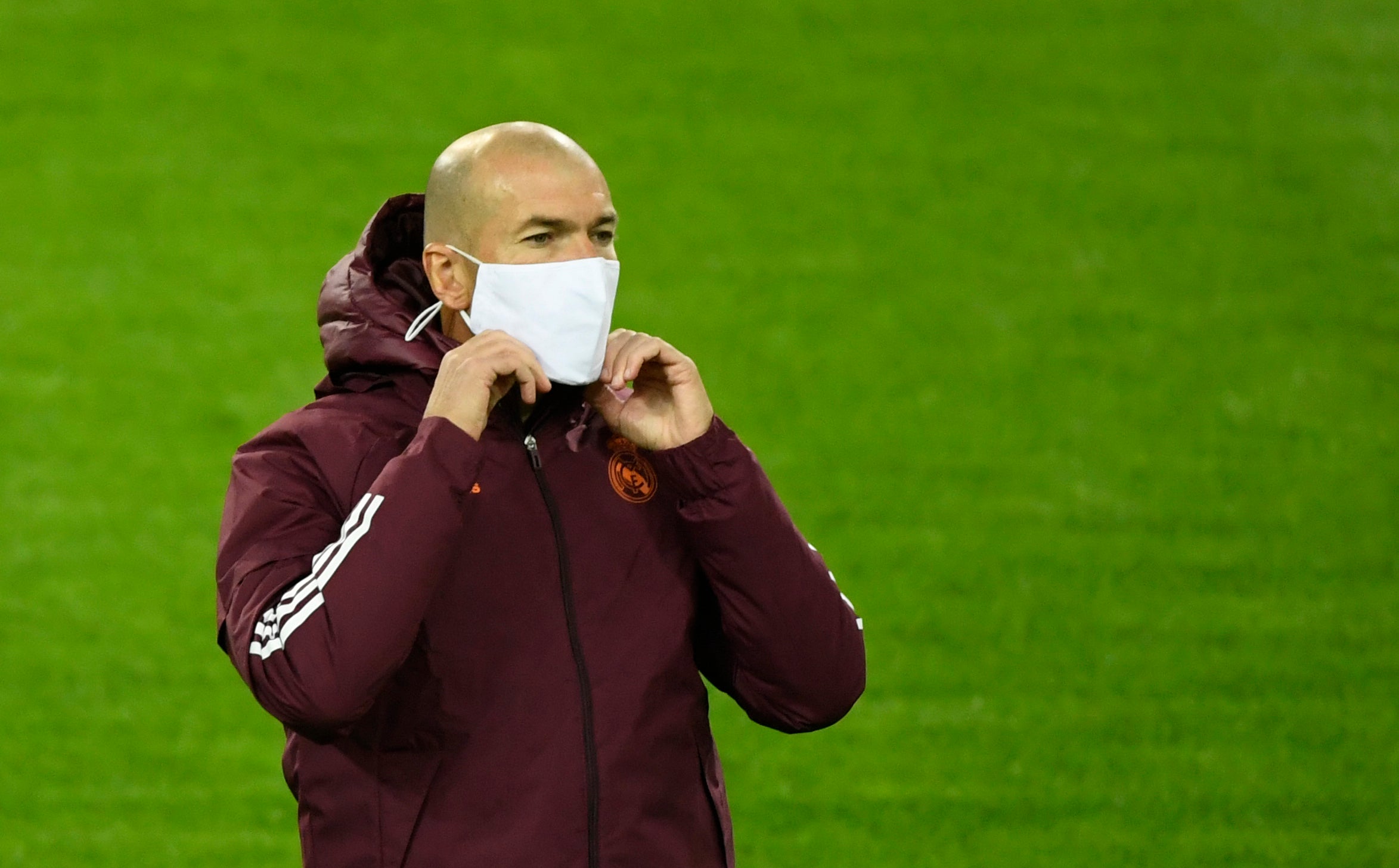 Zinedine Zidane has contracted coronavirus