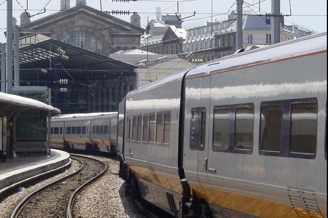 Rolling stock: the original Eurostar carriages, now known as e300 trains