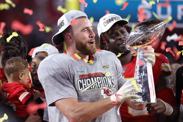 The Kansas City Chiefs won Super Bowl LIV at the Hard Rock Stadium in Miami Gardens, Florida, in February 2020, just a month before the coronavirus pandemic began to shut down the US