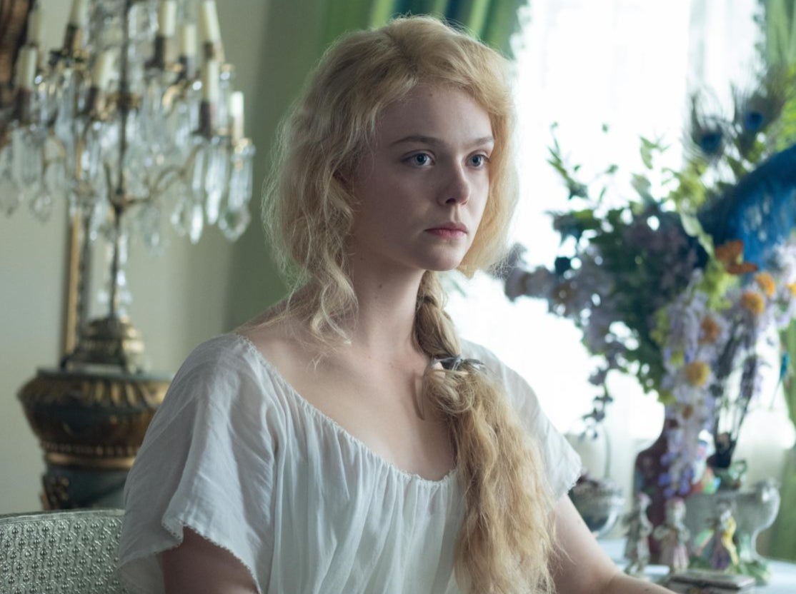 Elle Fanning as Catherine in The Great